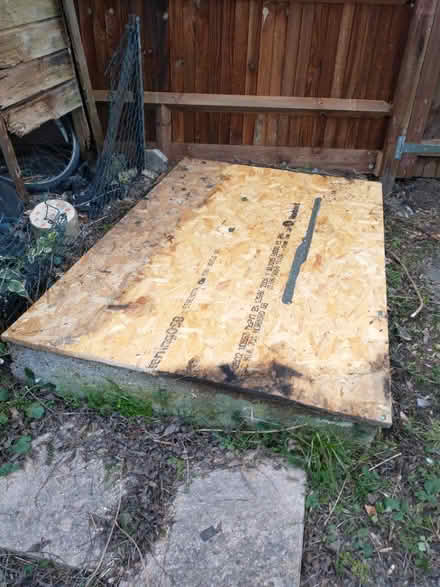 Photo of free Large Wood Panel from Shed (HA5 Eastcote Pinner) #1
