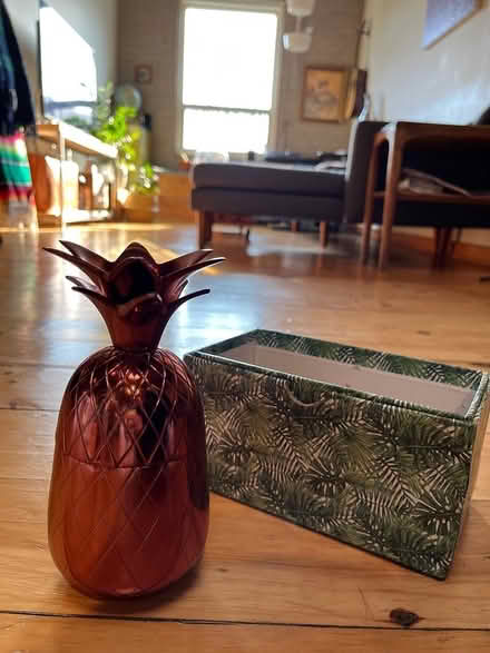 Photo of free Pineapple rose gold copper tumbler (Near Lansdowne Subway Station) #2