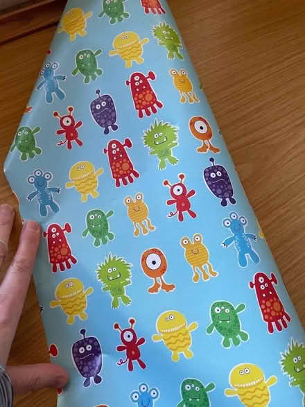 Photo of free Left over children's wrapping paper (The Hockering GU22) #1
