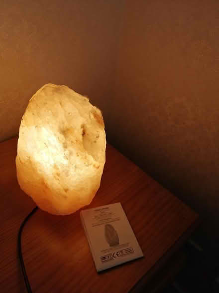 Photo of free Himalayan Salt Crystal Lamp (Stroud GL5) #2