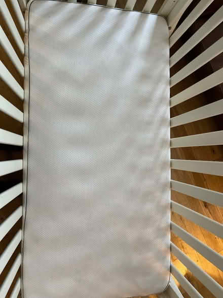 Photo of free White Company Sleigh Cot Bed (Penge BR3) #1