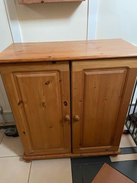 Photo of free Pine cupboard (New Brighton) #1