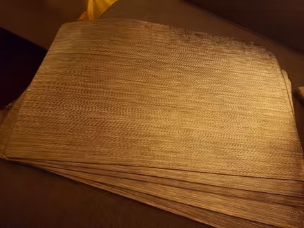 Photo of free 8 Gold table mats (Deaconsbank G46) #1