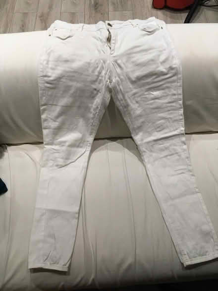 Photo of free Size 14 white jeans (Highgate N6) #1