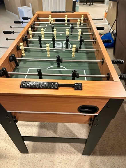 Photo of free Foosball + kids air hockey table (1 block from Dominion HS) #1