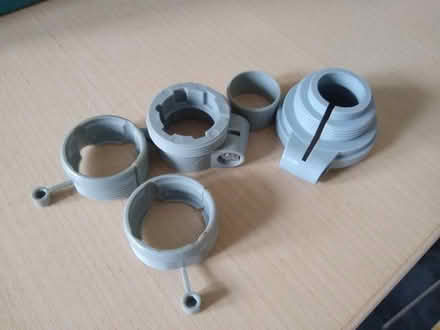 Photo of free 7x thermostatic radiator valve heads (Alcester Lanes End B14) #1