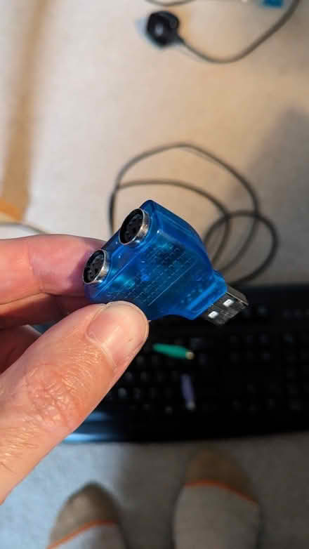 Photo of free Keyboard and mouse with PS/2 connector (Bernards Heath AL1) #2