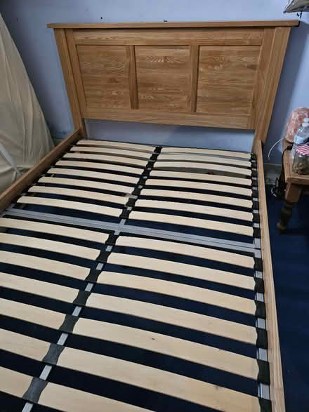 Photo of free Double Bed Oak (Sutton SM4) #1
