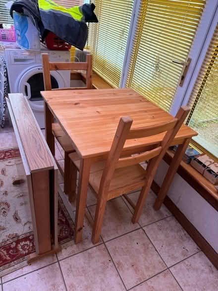 Photo of free Table & 2 chairs (Alnwickhill EH16) #3