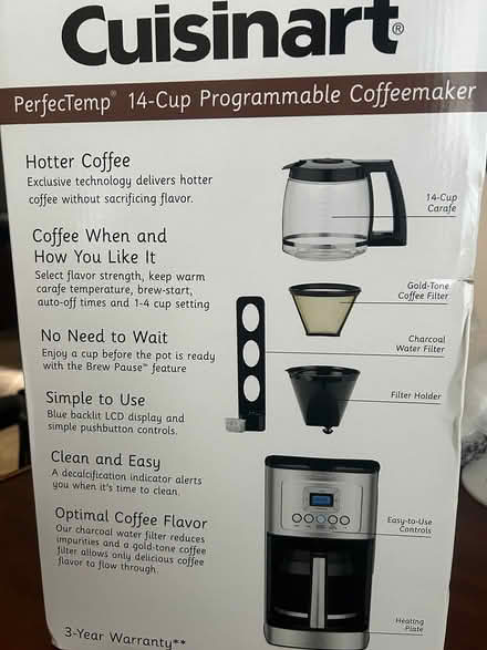 Photo of free Cuisinart coffee maker (Tarpon Springs/Palm Harbor) #1
