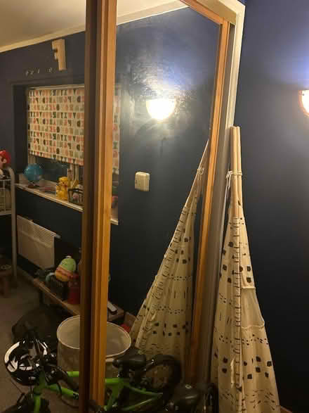 Photo of free 2 sets of mirrored sliding wardrobe doors (Chorlton M21) #1