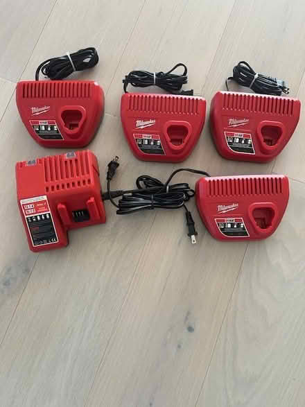 Photo of free Milwaukee Battery Chargers (20020) #1
