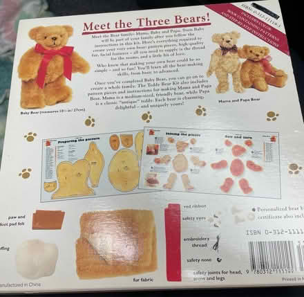 Photo of free Teddy Bear Kit (Islington and 401) #3