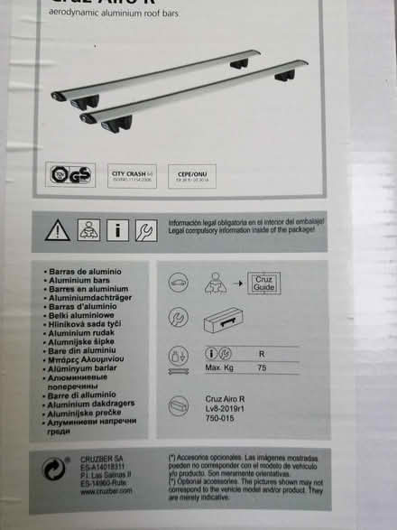 Photo of free VW Tiguan roof bars (Pensby CH60) #2
