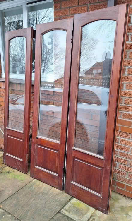 Photo of free Hardwood 3-door bifold (Ness CH64) #1