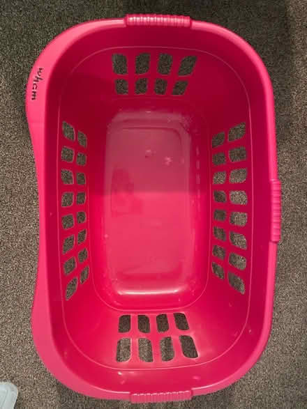 Photo of free Large plastic laundry basket (Upper Walthamstow) #2