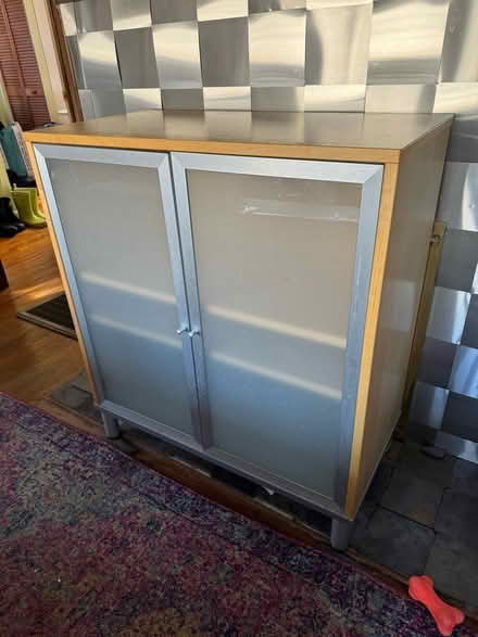 Photo of free Birch veneer ikea cabinet (Northwood - Hopatcong) #2