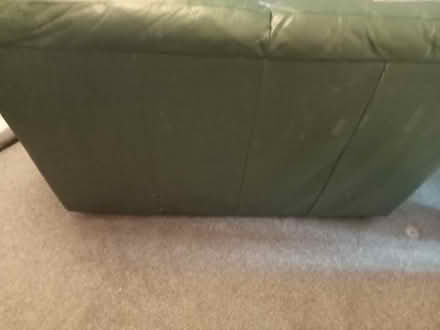 Photo of free Two seater leather sofa (Winklebury RG23) #1