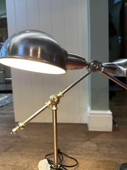 Photo of free Two adjustable metal lamps, both working (Brook Street CM14) #1