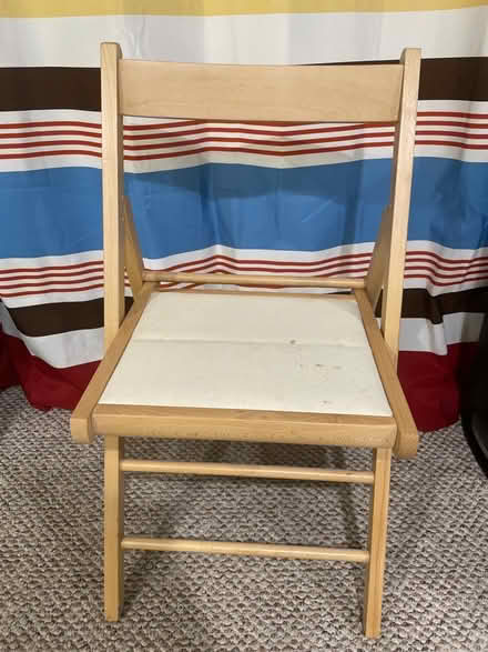 Photo of free Wooden Folding Chair (Catonsville) #1