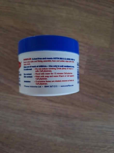 Photo of free Everflux water soluble flux paste (Pemberton WN5) #2