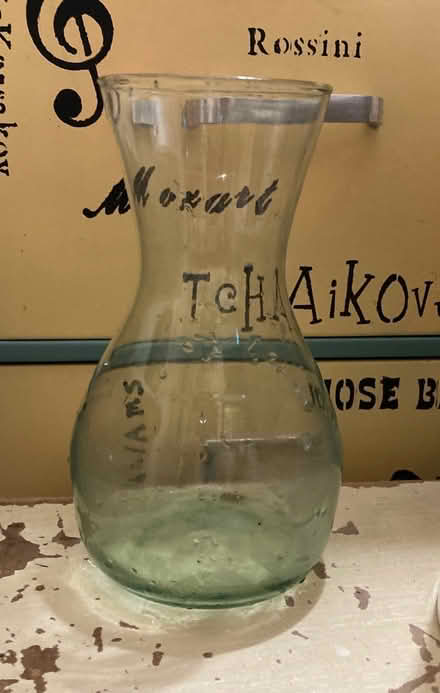 Photo of free Glass Vase 9" high (Midtown East) #1