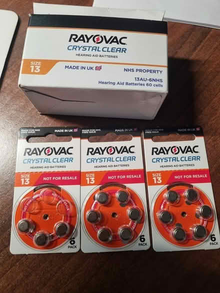 Photo of free Hearing Aid batteries (Blackley Manchester) #1