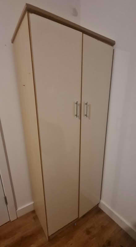 Photo of free Cream high gloss wardrobe (Southport PR9) #2