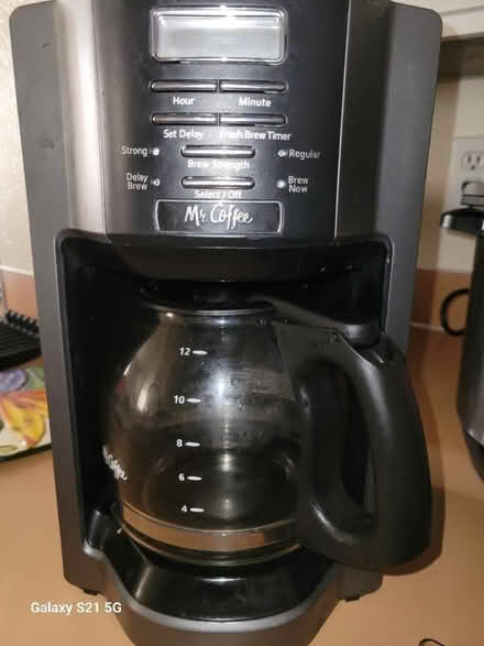 Photo of free coffee pot, filters and coffee (S Everett) #1