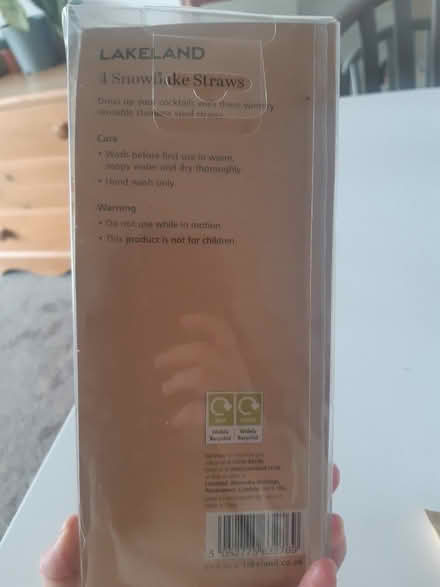 Photo of free 4 Lakeland Reusable Steel Straws (Orgreave S13) #2