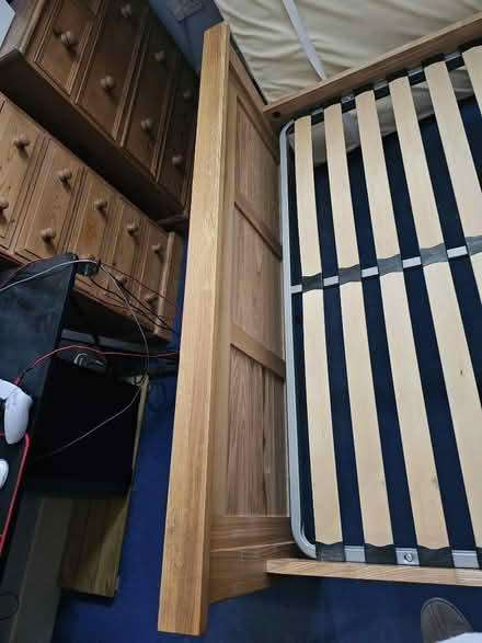 Photo of free Double Bed Oak (Sutton SM4) #2
