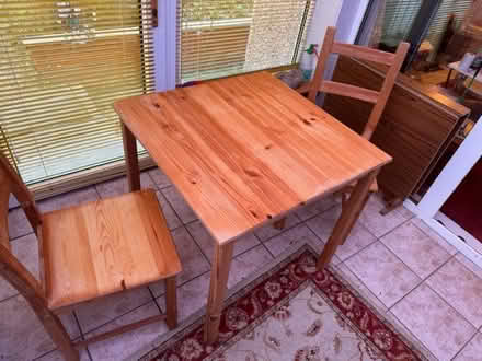 Photo of free Table & 2 chairs (Alnwickhill EH16) #2