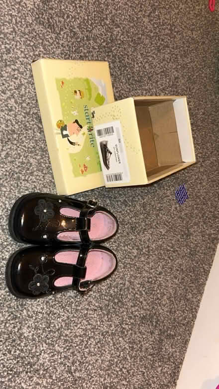 Photo of free Little girls black shoes (Warwick CV34) #1