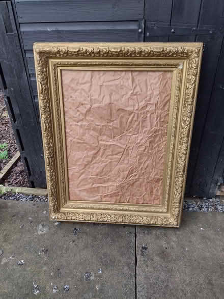 Photo of free Mirror/picture frame, gold (Stratford-upon-Avon CV37) #1