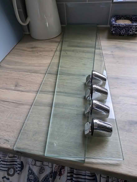 Photo of free Glass shelves (Irlam M44) #3