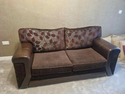 Photo of free 2 seater and 3 seater sofa (Odsal Top BD6) #2