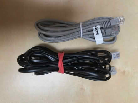 Photo of free Telephone Connector Cables (Norton DY8) #1