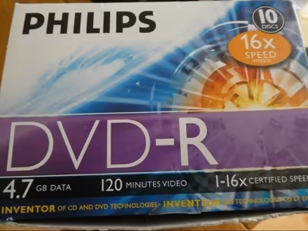 Photo of free DVD R blank discs (Grange CH48) #1