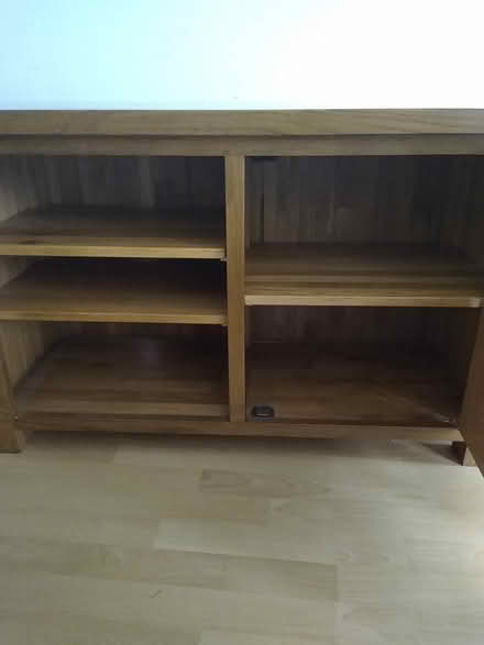 Photo of free Solid wood cupboard/TV stand (Torquay TQ1) #1