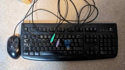 Photo of free Keyboard and mouse with PS/2 connector (Bernards Heath AL1) #1