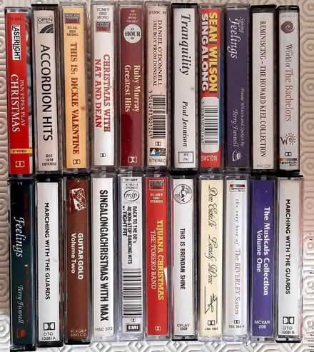 Photo of free 22 audio cassette tapes (Woodseats S8) #1