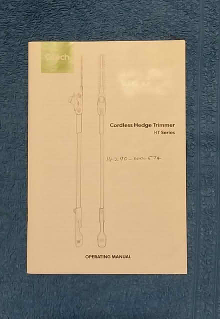 Photo of free Cordless Hedge Trimmer (Morley DE21) #2