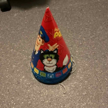 Photo of free Postman Pat cardboard party hats (Bournville) #1