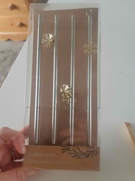 Photo of free 4 Lakeland Reusable Steel Straws (Orgreave S13) #1