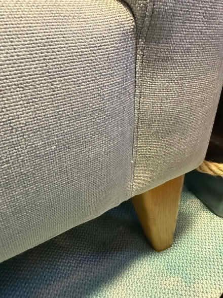Photo of free John Lewis two seater linen sofa (Brook Street CM14) #2