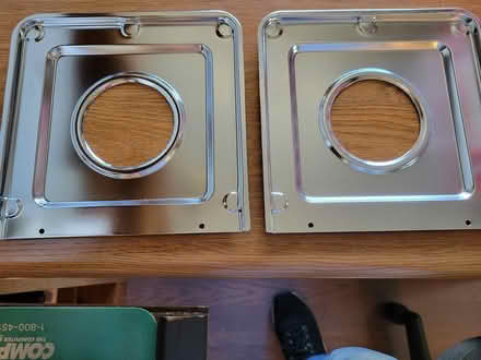 Photo of free Steel burner pans for gas stove (14 Mile & Ryan) #1