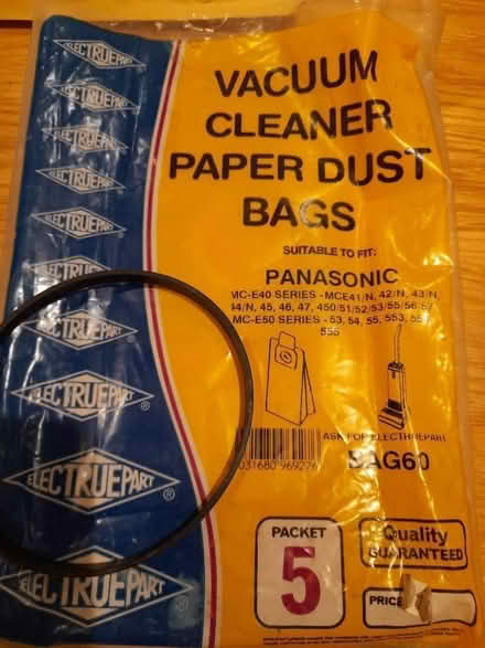Photo of free Hoover bag (Ruddington NG11) #1