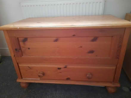 Photo of free Solid wooden toy chest (Manor S2) #3