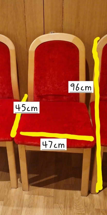 Photo of free 4 dining chairs (Vauxhall SW8) #2