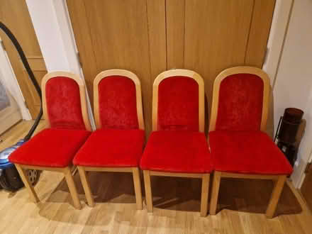 Photo of free 4 dining chairs (Vauxhall SW8) #1